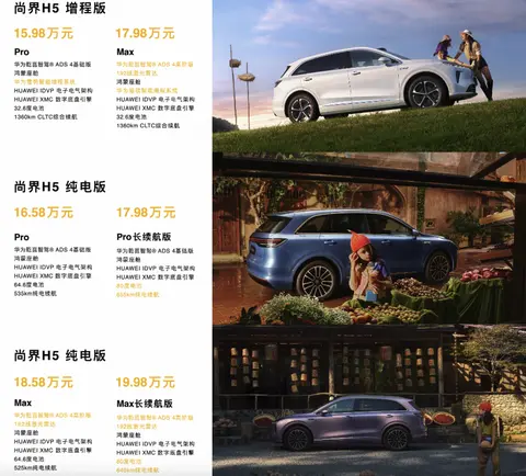 西安高新配资 上汽技术、华为赋能：尚界H5 15.98万元起，正式上市